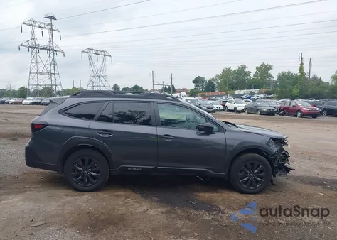 2023 Subaru Outback Onyx Edition Xt из США, поврежденный, VIN 4S4BTGLD7P3216472
